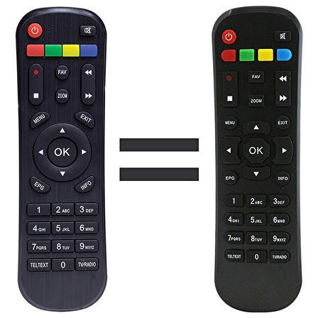 Weko Kawai Kw-6850-6950-8400 / Polsat Plz-14923 / Kennon Mi̇ni̇ Hd Uydu Kumanda (16611=3444)