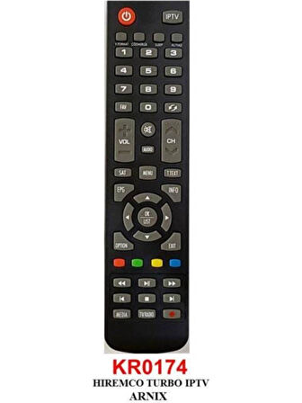 Seoul Hıremco Turboiptv-Arnıx Uydu Kumanda KR0174