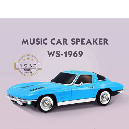 EVERTON RT-1956 Arabalı Radyo - Bluetooth/USB/Sd kart/Aux/Radyo Mp3 Player Müzik Kutusu-BLUE RENK