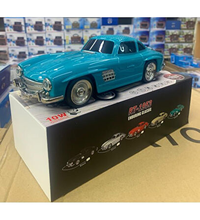 Everton RT-1953 Araba Görünümlü Bluetooth/USB/Sd kart/Aux/Radyo Mp3 Player Müzik Kutusu-EMERALD RENK