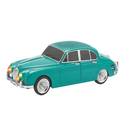 Everton RT-1958 Araba Görünümlü Bluetooth/USB/Sd kart/Aux/Radyo Mp3 Player Müzik Kutusu-EMERALD RENK