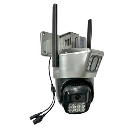 Rose AHD-30180 Dış Mekan Wifi Kamera 5K 4K Çift Lens Çift Ekranlar PTZ Kamera 231133