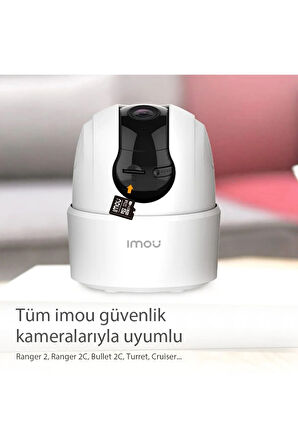 Imou 128 GB Micro SDXC Hafıza Kartı / Class 10,U3,V30 - Video Kayıt Ekipmanlarıyla Uyumlu (ST2-128-S1)
