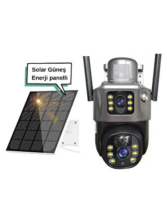Rose AHD-30205 Solar Güneş Enerjili 4g Sim Kartlı Kamera