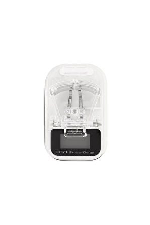 ROSEPREMİUM 1A Lcd Universal Ekranlı Göstergeli Pil Batarya Şarjı