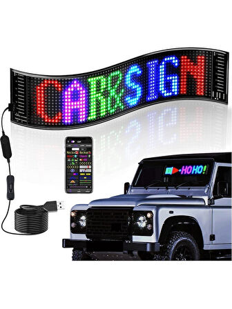 Matrix LED Panel Cama Telefon Kontrollü LED Ekran Panel Boy 16X96 - 120MM-590MM