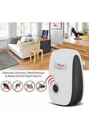 Pest Reject Elektronik Sesli Sonik Fare Haşere Böcek Kovucu