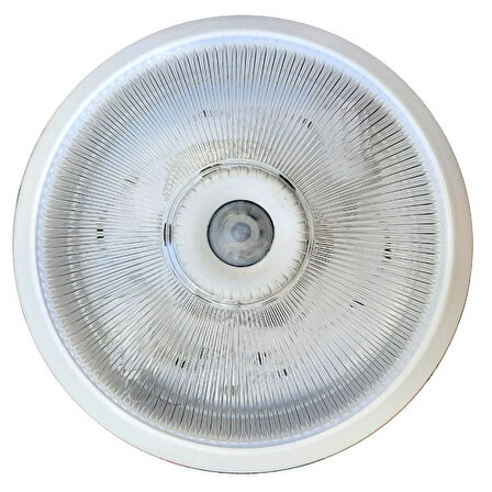 LEDX Hareket Sensörlü Tavan Armatürü 360 Derece E27 Duylu Plastik Gövde
