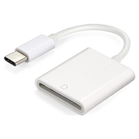 S Line İPod Pro - Mac - Android Type-C To SD Kart Okuyucu - FHDC-01