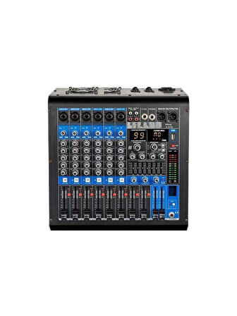 König KT-6P700 2x400W 6 Kanal Power Mikser