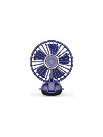 BATUR Taşınabilir Mini El Fanı 5 Ayarlı LED Ekranlı Mini El Tipi Hızı Sessiz Çalışma SL608 - MOR