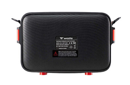 WESTA WAP-500H +1 Handheld Mic. Taşınabilir Ses Sistemi