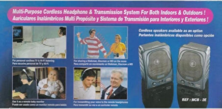 Porta Sound 2000 Kablosuz Kulaklık Ses Dinleme Cihazı