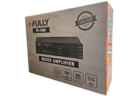 FULLY FS-1080 80W HAT TRAFOLU AMFİ