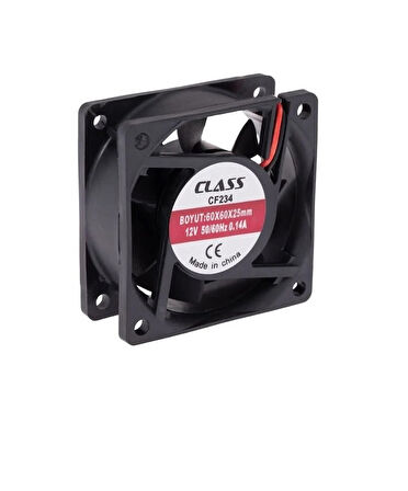 Class CF 235 60X60X25 DC 24V Aksiyel Fan