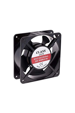 Class Cf-278 120x120x38 Ac 220 Volt 2 Pin 50/60 Hz 0.14a Fan