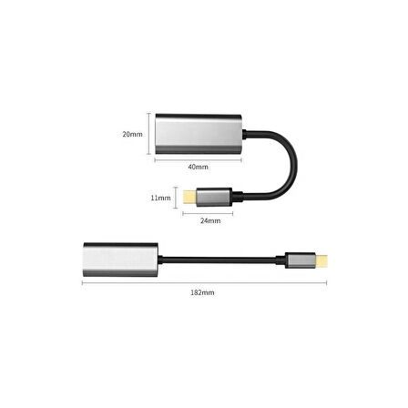 ALFA Type-C To 4K HDMI Dijital Av Adaptörü 