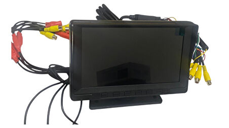ROSE MR-08 7” EKRANLI 4 KAMERALI ARAÇ DVR SETİ - 4 KANAL FOKSİYON - KAYIT ÖZELLİĞİ