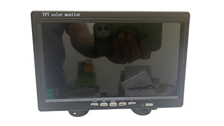 ROSE MR-70HD HDMI-VGA-AV GİRİŞLİ VCD-DVD-GPRS-KAMERA MONİTÖRÜ 