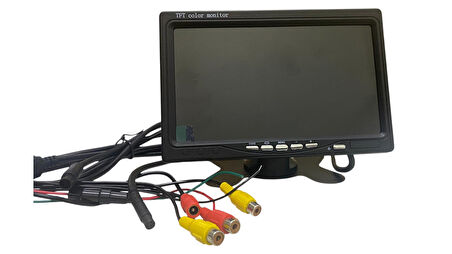 ROSE MR-70HD HDMI-VGA-AV GİRİŞLİ VCD-DVD-GPRS-KAMERA MONİTÖRÜ 