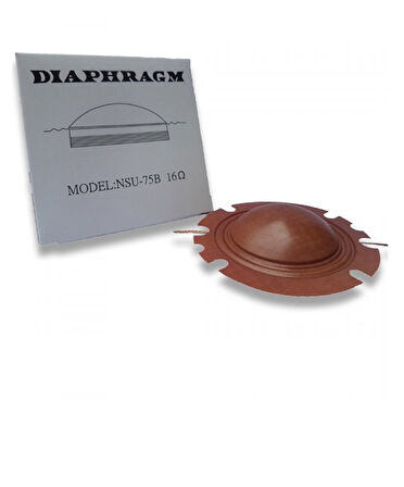 Diaphragm NSU-75B 50 mm Diyafram Mebran 75 Watt Sammi Tamir Kiti