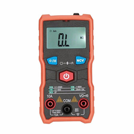 WellHise VC803 Otomatik Akıllı Multimetre