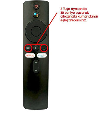 Xiaomi 4K Mi Box Kumanda - Ses Komutlu
