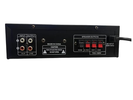 Rose FR-9301 - 2X80 Watt 2 ZONE MONO Mixer Amfi
