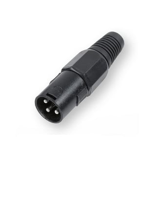 Sline Audio XLR Erkek Mikrofon Jack 3 Pin (Canon) Premium Seri