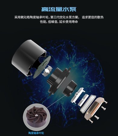 BUBALUS Cold War 240 Black Intel-Amd Uyumlu Işlemci Sıvı Soğutucu