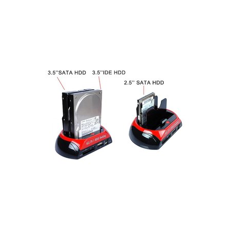 TAPLİN Usb 3.0 Docking Combo 2.5 / 3.5 Ide Sata Hdd Station - TD-206