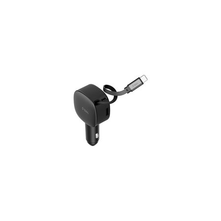 Ttec 2CKP07S TTEC SMARTCHARGER TRIO PD 60W ARAÇ HIZLI ŞARJ ALETI USB-C+USB-A + DAHILI PD 30W 70CM