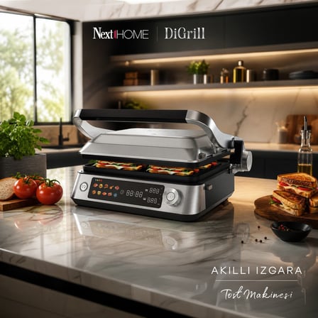 NextHome DiGrill Akıllı Izgara - Tost Makinesi 