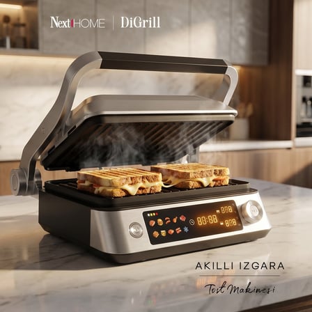 NextHome DiGrill Akıllı Izgara - Tost Makinesi 