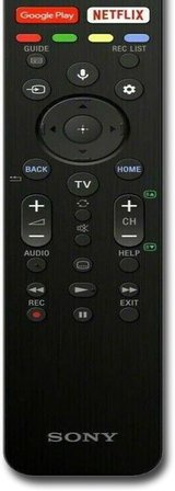 Sony RMF-TX500E/RMF-TX500P Ses Komutlu Sony TV'ler için Orijinal Uzaktan Kumanda