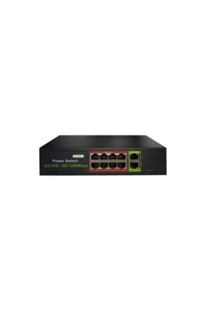 Uranium POE-G8002-96W 8 PORT 100-1000 GIGABIT + 2 PORT GIGABIT RJ45 UPLINK POE SWITCH