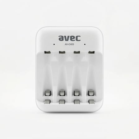 AVEC AV-CH03 USB Pil Şarj Cihazı 4lü