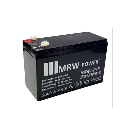  Mervesan 12VOLT 7AMPER Akü