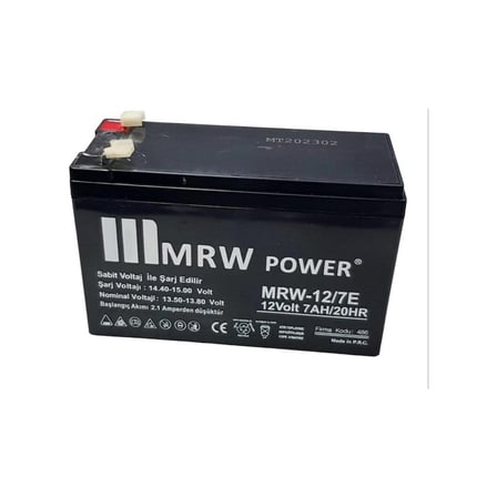  Mervesan 12VOLT 7AMPER Akü