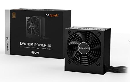 BE QUIET! Be Quiet! System Power 10 550W 80+ Bronze Sessiz Güç Kaynağı - BN327