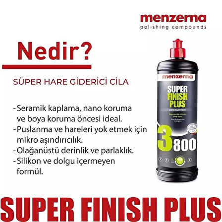 Menzerna Super Finish Plus 3800 250 ml.