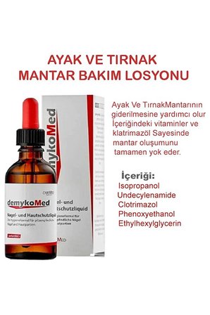 Demykomed Tırnak Bakım Seti – Mantara Duyarlı ve Kırılgan Tırnaklar İçin Yoğun Bakım Kompleksi Yağ 15 Ml + Damla 50 Ml