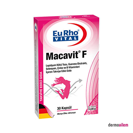 Eurho Vital Macavit F 30 Kapsül