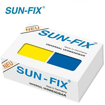 Sun-Fıx Macun Kaynak. Unıversal Verwendbar. 100Gr. 1 Adet