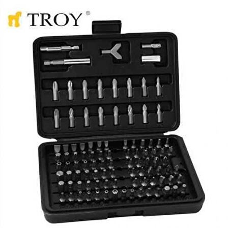 TROY 22302 Bits Uç Seti (100 Parça)