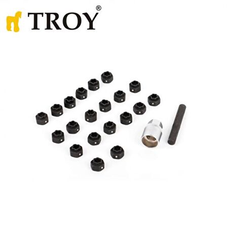 Troy 26139 Bmw Bijon Somunu Lokma Seti. 22 Parça