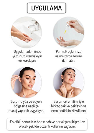 Nanoderma C Vitamin Serumu Parlatıcı Aydınlatıcı Hyaluronik Asit Vitamin B5 Serum Brighten Radiance Serum 30ML
