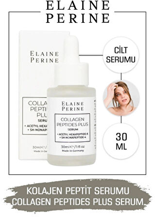 Elaine Perine Kolajen Elastikiyet Artırıcı Serum İnce Çizgi Yaşlanma Karşıtı Peptit Serum 30ML