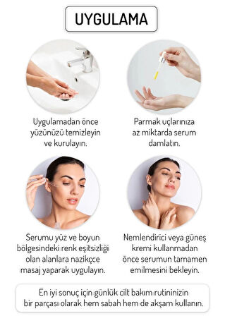 Nanoderma Siyah Nokta Serum Cilt Tonu Eşitleyici Leke Sivilce Gözenek Melanin Karşıtı Discoloration Serum 30ML