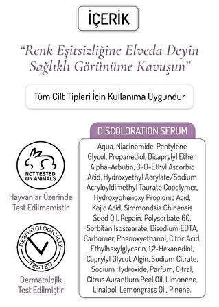 Nanoderma Siyah Nokta Serum Cilt Tonu Eşitleyici Leke Sivilce Gözenek Melanin Karşıtı Discoloration Serum 30ML